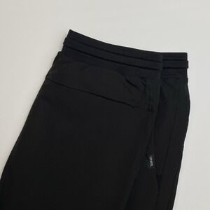 UNRL Jogger Performance Pants Men's Small Black Workout Tapered Athleisure Logo